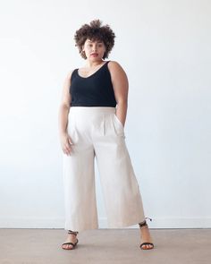 Emerson Pant / Short – True Bias Indie Patterns, Shorts Sewing Pattern, Shorts Sewing, Art Is Life, Ideas For Sewing, Online Pattern, June 2022, Wide Leg Pant, Sustainable Clothing