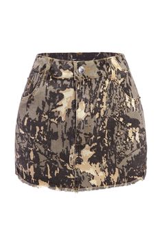 Mid rise cargo mini skirt featuring digital camo print design Button fly closure Runs true to size 97% Cotton 3% SpandexPaloma is in size M Height: 5'7" Bust: 36" Waist: 26" Hips: 42" Camo Mini Skirt, Digital Camo, Camo Print, Mid Rise, Camo, Mini Skirts, Print Design