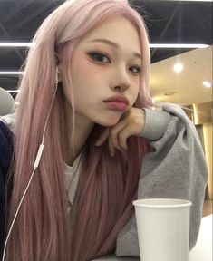 Kpop Hair Color, How To Have Style, Light Pink Hair, Extension Hair, Cute Hair Colors, Rainbow Hair Color, Kpop Hair, Pretty Hair Color, Hair Stylies