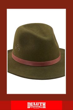 Go ahead, smash it in a pocket. The men's Felt Crusher Hat springs back into shape every time. Dense felted wool holds in heat, even when wet. Casual Hunting Hats For Fall, Casual Fall Hunting Hats, Winter Six-panel Hat For Outdoor Activities, Winter Outdoor Felt Hat, Wool Hunting Hat With Curved Brim, Wool Hat With Curved Brim For Hunting, Everyday Wide Brim Hat, Outdoor Felt Hat For Fall, Felt Hats For Outdoor Fall Occasions