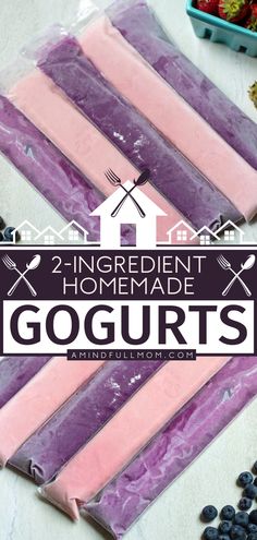 2 Ingredient Homemade Gogurts Homemade Snacks To Store, Healthy Homemade School Snacks, Lunch Box Treats For Kids, Diy Healthy Snacks For Kids, Homemade Fruit Cups, Healthy Snacks Kids School, Homemade After School Snacks, No Sugar Added Snacks, Homemade Pantry Snacks