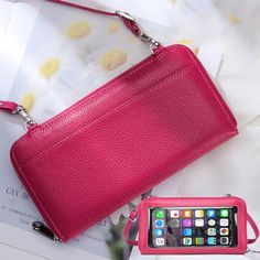 Top Seller for Zip Clutch Handbag Leather Touch Screen Phone Wallet Crossbody Bag Backpack Gift, Womens Bags Handbags Travel Phone Bag Satchel, Portable Satchel Phone Bag For Travel, Daily Use Compact Phone Backpack, Portable Clutch Phone Bag For Everyday, Large Capacity Pouch Phone Bag For On-the-go, Casual Clutch Bag With Cell Phone Pocket, Casual Wallets With Removable Pouch For On-the-go, Daily Use Portable Satchel Phone Bag, Portable Phone Backpack For Travel