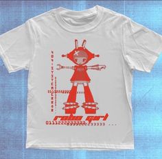 Red Baby Tee, Y2k Graphic Tees, Red Baby, Just Style, Cool Clothes, Dream Clothes, Japanese Fashion, Baby Tee, Cute Fits