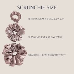 Scrunchies Measurements Chart, Scrunchies Size Pattern, Scrunchie Size Chart Diy, Scrunchies Size Chart, Scrunchie Packaging Ideas, Unique Scrunchie Ideas, Scrunchies Packaging Ideas, Scrunchies Diy Measurements, Cool Scrunchies