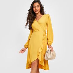 Boohoo Yellow Dress!!! Size: 12!! Nwt Never Worn, Nwt!! Feel Free To Reach Out With Any Questions Or Offers, Happy Shopping :) Mustard Long Sleeve Dress For Brunch, Yellow Dress For Date Night In Fall, Flowy Yellow Midi Mini Dress, Yellow Flowy Midi Mini Dress, Yellow Long Sleeve Midi Dress For Day Out, Chic Mustard Dress For Date Night, Yellow Long Sleeve Dress For Date Night, Yellow Fall Dress For Day Out, Boohoo Dresses