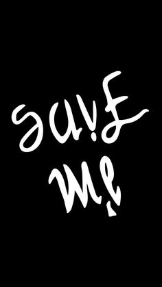 the words suff me are written in white on a black background, and it appears to be cursive