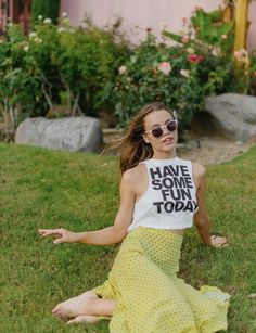 When they tell you it’s only Tuesday… 🌼 White Cropped Hem Crop Top For Summer, Sporty Cropped T-shirt For Summer, Sporty Stretch Cropped Shirt For Summer, Summer Cropped Tank Top For Loungewear, Summer Cropped Athleisure Shirt, Cropped Tank Top For Summer Loungewear, Trendy Sleeveless Crop Top For Loungewear, Trendy Cropped Hem Shirt For Summer, Summer Athleisure Cropped Shirt