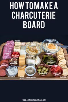 how to make a charcuterie board