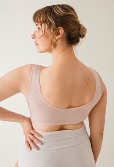 This incredibly soft nursing bra has become a customer favorite, and there&apos;s no wonder why. Its unparalleled comfort and flexibility make it a top choice before, during, and after pregnancy. The cups boast a double layer of material, and with the wrap cut, nursing becomes effortlessly easy. The clean design, free from chafing fasteners, combined with the cool and moisture-absorbing material, makes it ideal for night nursing. It&apos;s simply the ultimate bra—your go-to, every day of the week, 24 hours a day, forever. Stretch Nursing-friendly Bra, Full Coverage Nursing Bra With Removable Pads, Full Coverage Nursing Bra, Seamless Full Coverage Nursing Bra, Supportive Nursing Friendly Sports Bra, Light Support Scoop Neck Bra For Loungewear, Scoop Neck Bra With Light Support For Loungewear, Stretch No-show Nursing Bra With Medium Support, Stretch Nursing Bra With Removable Pads And Wide Straps