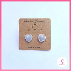 Hearts hearts 💕 DM to order yours 070 687 3838 Available colors White 🤍 Black 🖤 Gold 🪙 cascade #fanciesbycascade #studs #studearrings #jewellery #fyp #foryou Fashion Jewelry, Jewelry Making