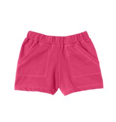 Girls Gym Shorts in Raspberry | Primary.com Gym Shorts, The Gym