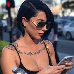 Bob Hairstyles 2018, Undercut Haircut, Line Bob Haircut, Choppy Bob Hairstyles, 2015 Hairstyles, Hair 2018, Hairstyle Gallery, Relaxed Hair, Short Bob Hairstyles