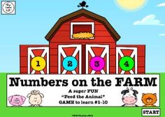 numbers on the farm game for kids