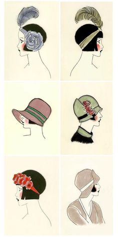 Woman Hat Illustration, 1920 Art Deco Fashion, 1920s Art Deco Fashion, 1920s Inspired Art, Art Deco Lady Illustration, Art Deco Costume, 1920s Art Style, Art Deco Outfit Modern, Art Deco Clothes