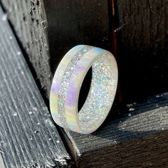 Prismatic Unicorn Ring Handmade With Unicorn Poop and - Etsy Unicorn Engagement Ring, Opal Band Ring, Unicorn Ring, Playful Art, Unicorn Poop, Resin Rings, Edgy Jewelry, Cute Engagement Rings, Mom Ring