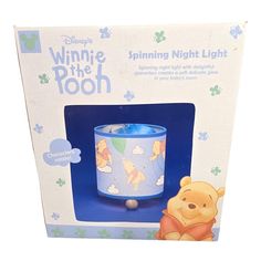 the winnie the pooh night light is in its box