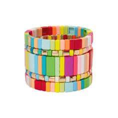 Bold & Brite Bracelets – Roxanne Assoulin Trendy Flexible Multicolor Bracelets, Trendy Multicolor Flexible Bracelets, Trendy Multicolor Stackable Stretch Bracelet, Multicolor Stackable Bangle Stretch Bracelet, Multicolor Stackable Bangle Bracelet, Artsy Multicolor Bangle Bracelets, Playful Multicolor Bracelets, Retro Multicolor Metal Bracelets, Multicolor Enamel Bangle Bracelets