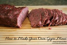 how to make your own gourmet meatloaf on a wooden cutting board