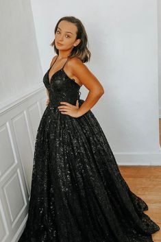 Black Glitter Prom Dress, Prom Dresses 2022 Black, Detachable Wedding Dress, Glitter Prom Dress, Sequin Ball Gown, Long Ball Gown, Modest Formal Dresses, Ball Gown Prom Dress, Prom Dresses 2022