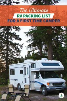 the ultimate rv packing list for a first time camper