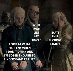 game of thrones memes with the same caption in each one's face