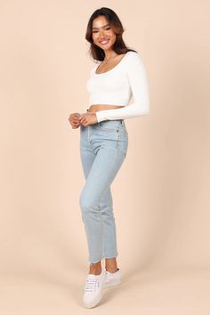 Details: Crop top Ribbed knit Long sleeves Size Chart: Size Bust Length S 80cm/31.5'' 33cm/13'' M 84cm/33'' 34cm/13.4'' L 88cm/34.6'' 35cm/13.7'' XL 92cm/36'' 36cm/14'' Stretch Cropped Sweater With Ribbed Neckline For Spring, Casual Solid Cropped Long Sleeve Top, Spring Stretch Knit Long Sleeve Top, Casual Solid Color Cropped Long Sleeve Top, Fitted Knit Top For Everyday Winter Wear, Fitted Knit Top For Winter Everyday Wear, Spring Ribbed Knit Top For Everyday, Fitted Cropped Sweater With Ribbed Neckline, Fitted Long Sleeve Cropped Sweater With Ribbed Neckline