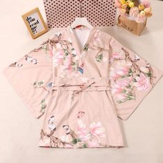 Cotton Pink Flowers Print Pajamas - XL Kawaii Flowers, Pink Flower Print, Anime Lingerie, Kawaii Dress, Platform Mary Janes, Maid Dress, Flowers Print, Print Pajamas, Cotton Pyjamas