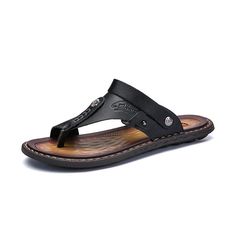 Specification:Upper material: microfiber leatherSole material: EVASole craft: viscose shoesColor: blue, black, khaki, brownSize: 38,39,40,41,42,43,44,45,46,47Package Content:1 pair x sandals Mens Sandals Beach, Mens Summer Shoes, Summer Sneakers, Elegant Shoes, Genuine Leather Shoes, Comfort Wear, Fashion Sandals, Blue Sandals, Leather Shoes Men