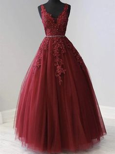 Themed Prom Dresses, Prom Dresses Burgundy, Dresses Burgundy, 2021 Prom Dresses, Elegant Prom Dresses, Burgundy Lace, Long Prom Dresses, 10 Picture, Pretty Prom Dresses