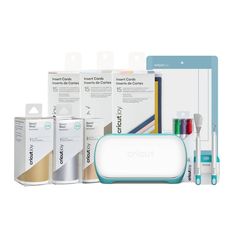 the cricut starter kit is packed with supplies