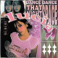 the cover art for dance dance that's right now