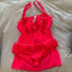 Nwt - New With Tags! Cute Nighty Set Includes Tank Top + Bottoms Both Are Size Medium Summer Sleepwear By Forever 21, Forever 21 Summer Sleepwear, Summer Sleepwear From Forever 21, Forever 21 Summer Sleepwear For Loungewear, Forever 21 Sleepwear For Summer Loungewear, Forever 21 Summer Loungewear Sleepwear, Pink Cami Top, Slip Top, Teddy Bodysuit