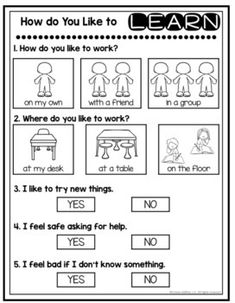 a worksheet with instructions on how to use the words learn and do it