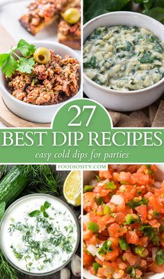 the best dip recipes for parties