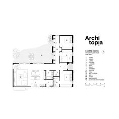 the floor plan for an architectural home