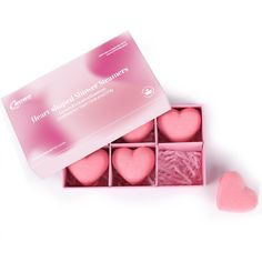 PRICES MAY VARY. Luxurious Self-Care: Indulge in a pampering spa experience at home with these heart-shaped shower steamers infused with natural essential oils for a luxurious shower routine Stress Relief & Relaxation: Transform your daily shower into a soothing oasis with the calming rose scent, promoting relaxation and stress relief for a rejuvenating self-care experience Thoughtful Gifts: Delight your wife, mom, or daughter with these pink heart-shaped shower steamers, perfect as birthday or Home Spa Products, Cute Things From Amazon, Valentines Day Self Care, Valentines Wishlist, Valentine Cookies Packaging, Pink Self Care, Valentines Day Candles, Pr Packaging, Girly Gift Ideas