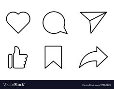 different shapes and sizes of speech bubbles