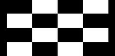 a black and white checkerboard pattern is shown