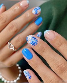 Vogue Nails, Cute Simple Nails, Summery Nails, Cute Summer Nails, Dipped Nails, Nails Summer, Prom Nails