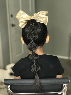 Cute Hairstyles For Little Kids Easy, Hairstyles For School For Kids, Toddler Hairstyles Girl Fine Hair, Braids And Curls, Baby Girl Hairstyles Curly, Adorable Hairstyles, Girls Hairdos, Jasmine Hair, Cute Toddler Hairstyles