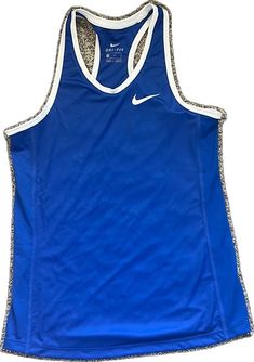 Tops Nike, Blue Tank Top, Nike Blue, Kids Nike, Nike Shirts, Nike Tops, Dri Fit, Shirts Tops, Kids Shop