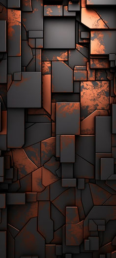 an abstract background made up of squares and rectangles in red, black and grey