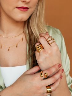 Modern and minimalist, this sculptural Twisted Dash Ring features a distinctive, open-ended gradient shape with a subtle twist. Wear to make a simple yet stunning statement. Handcrafted in recycled brass by artisans in Kenya using traditional techniques. Handcrafted in recycled brass by artisans in Kenya. Gold products are 24k gold plated brass and match our brass style in color and tone. Silver products are brass with chrome plating. Your purchase promotes artisan innovation + entrepreneurship. Innovation And Entrepreneurship, Open Ended, Traditional Techniques, Chrome Plating, Kenya, Gender Female, Gold Plate, Silver Rings, Size Chart