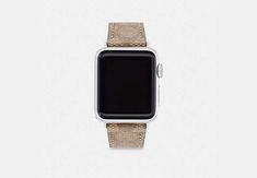 Signature coated canvas strap and stainless steel hardware For use with 38mm and 40mm Apple Watch® Buckle closure Apple Watch® is a trademark of Apple Inc. Style No. CE911 Apple Cases, Coach Outlet, Apple Inc, Apple Watch Strap, Best Black, Watch Strap, Accessories Watches, Apple Watch, Outlet