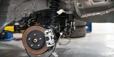 the front brake and disc of a vehicle