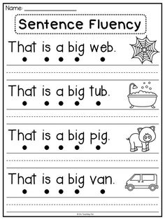 worksheet for beginning and ending sounds with pictures to help students practice their handwriting skills