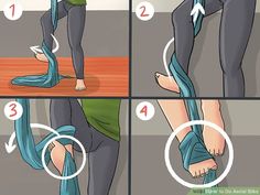 how to do an ankle stretch step by step with pictures and instructions for the procedure