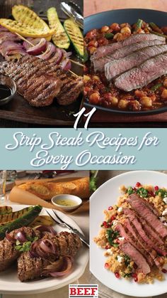 New York Strip Recipes, Boneless Ny Strip Steak Recipe, Steak New York Strip, Cross Rib Steak, Strip Steak Recipes, Steak Chili