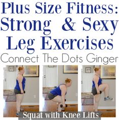 Connect the Dots Ginger | Becky Allen: STRONG AND SEXY LEG EXERCISES | Plus size fitness at home workouts Core Strengthening, Baby Workout, Leg Exercises, Strengthen Core, Lower Abs, Fitness Exercises