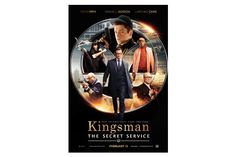 kingsman the secret service movie poster print on canvas, 24x36 inches for home or office